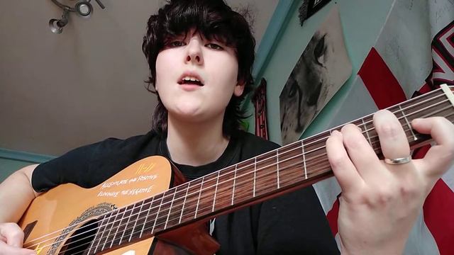the sharpest lives by my chemical romance, an acoustic guitar cover смотреть онлайн