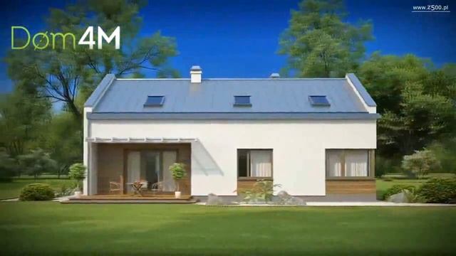 4M648 Проект современного дома с гаражом, на 250м2 смотреть онлайн