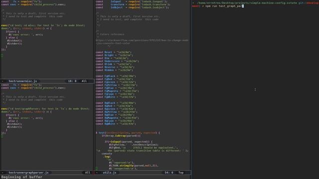 New test scripts for a simple test runner смотреть онлайн