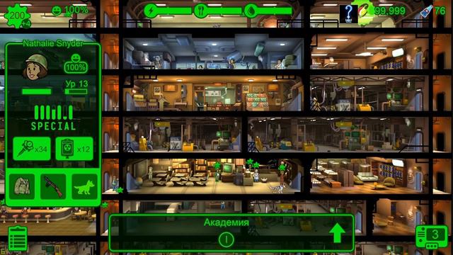 Fallout Shelter. Развитие убежища № 737. Часть 99 "Ха-а-а-а-ан!" смотреть онлайн