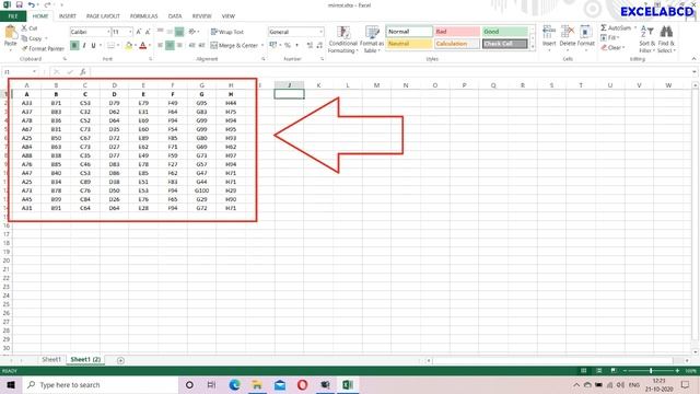 Mirror image formula in Excel | Excelabcd смотреть онлайн