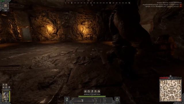 Full Solo Dungeon Run - Patch#3 - Battle Axe Boss Kill + Extraction - Dark and Darker смотреть онлайн