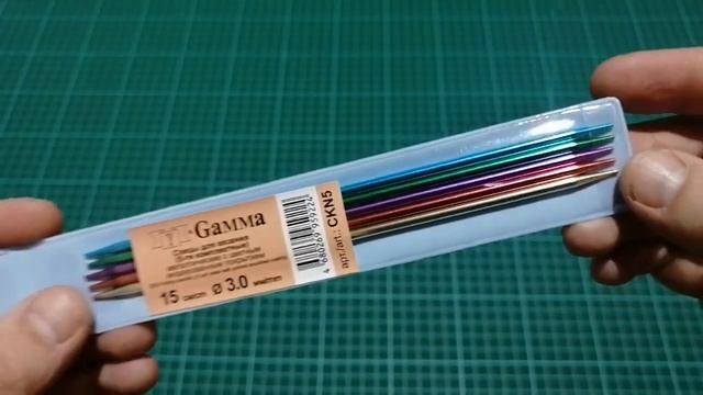 Спицы GAMMA 5-ти компл. цветные CKN5 алюминий d 3.0 мм 15 см 5 шт - цветные смотреть онлайн
