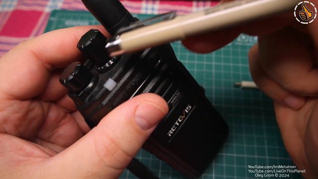 Рация Retevis NR630 - заметки с полей, дополнение. смотреть онлайн