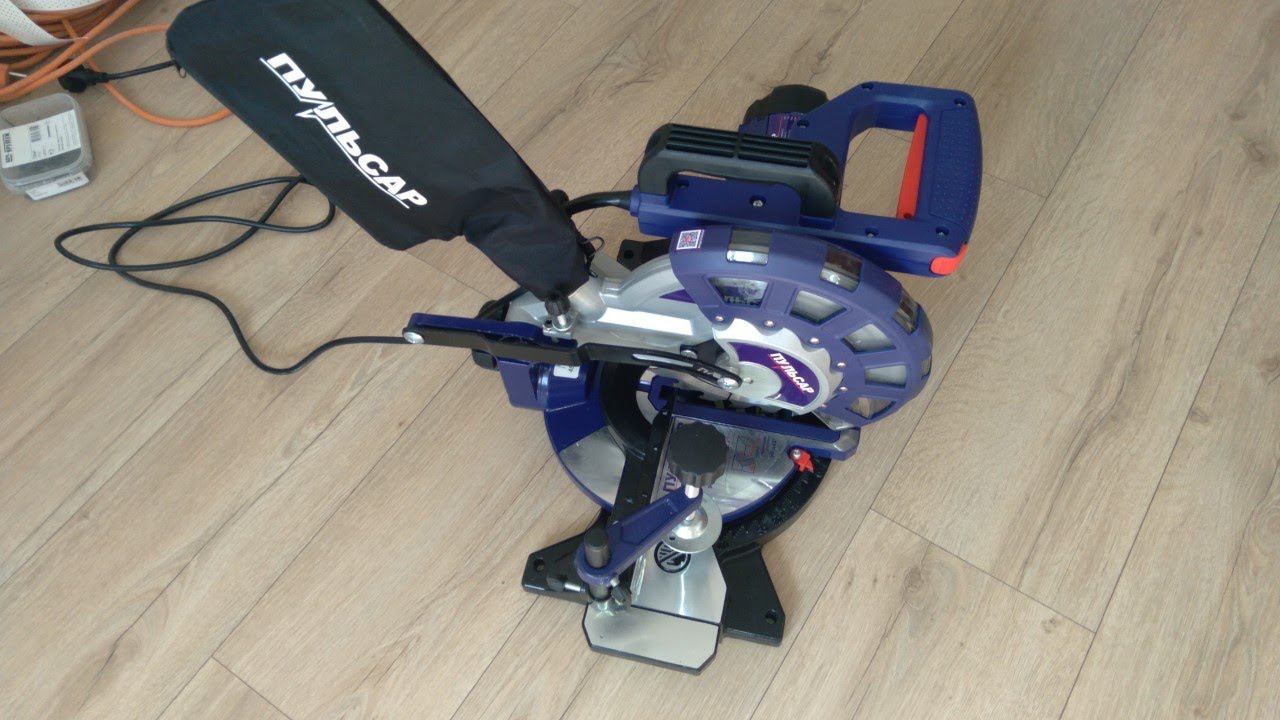 Распаковка торцовочной пилы ПУЛЬСАР ПТ 210-1500 смотреть онлайн