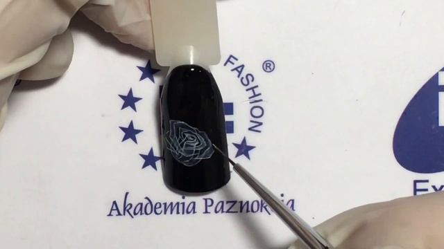 прозрачные цветы. Прозрачные цветы на ногтях. Дизайн ногтей. Роспись гель лаками смотреть онлайн