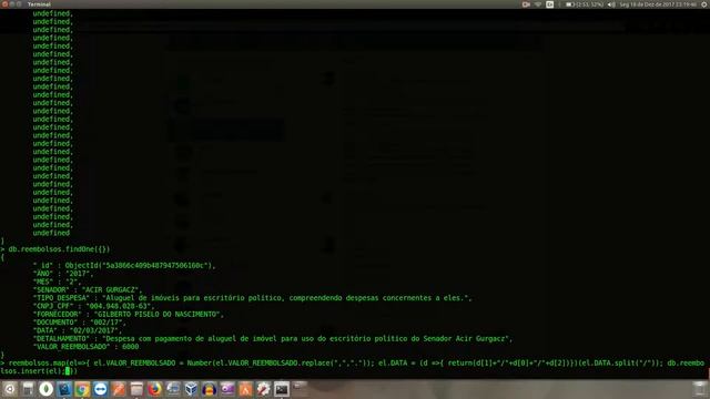 03 - Exemplo de uso do mongodb aggregate - gastos do senado смотреть онлайн