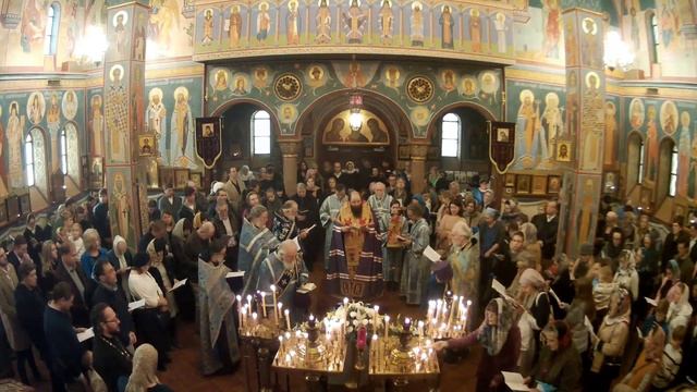 2019.11.28. Thanksgiving Moleben and Akathist. Благодарственный молебен с акафистом смотреть онлайн
