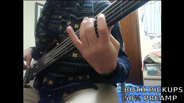 PEDULLA PENTABUZZ --- CHORDS ''' 5 STRING FRETLESS BASS смотреть онлайн
