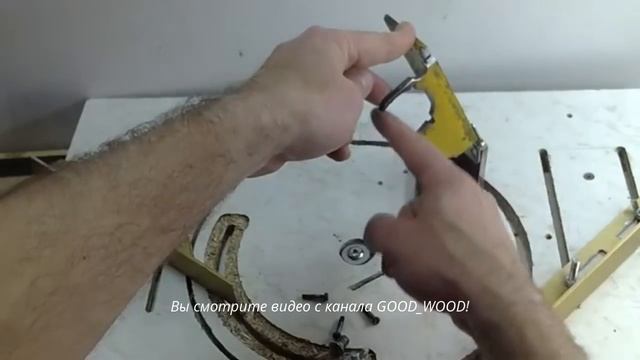 Простейшая стойка для двуручной болгарки! Стойка для УШМ. смотреть онлайн