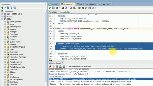 PL/SQL Tutorial: What is Instead of Trigger in PLSQL смотреть онлайн