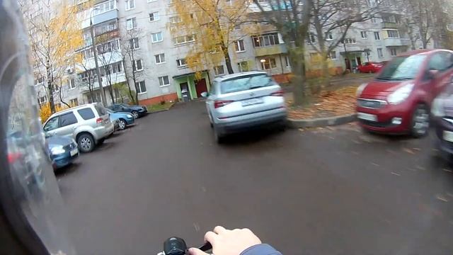 самокат KUGOO M5 наслаждаюсь поездкой часть 9