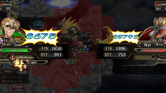 Langrisser - Ragnarok of The Realms 1 - Light Meteor Eclipse - Hall of Eternal Darkness (Stage 2) смотреть онлайн