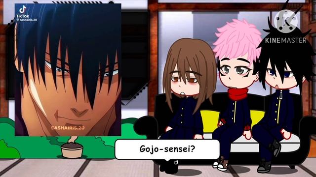 Jujutsu students react to Toji Fushiguro//JUJUTSU KAISEN смотреть онлайн