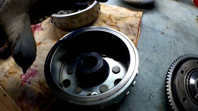 Замена генератора на CFmoto X8 смотреть онлайн