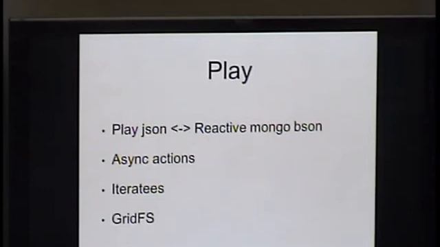 Reactive Mongo: Асинхронный драйвер для MongoDB смотреть онлайн