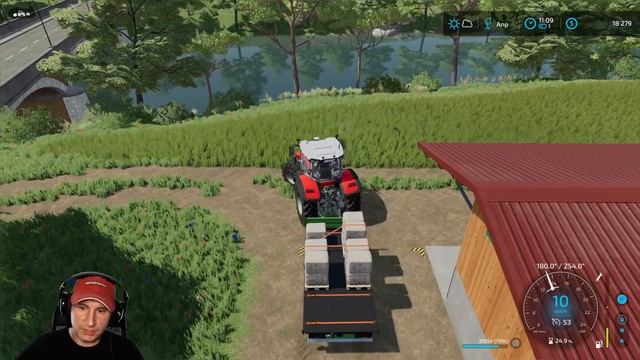 Уборка подсолнуха и посевная гигантской сажалкой - Haut-Beyleron #15 - Farming Simulator 22 смотреть онлайн