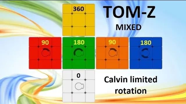 Как собрать Tom Z Mixed limited, куб с ограниченными сторонами, how to solve cube bounded sides смотреть онлайн
