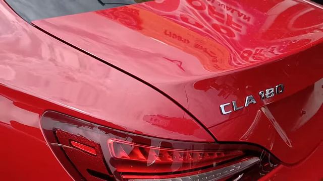 MERCEDES BENZ CLA180 YEAR 2017 RED COLOUR. SUPERB CONDITION LIKE CONDITION