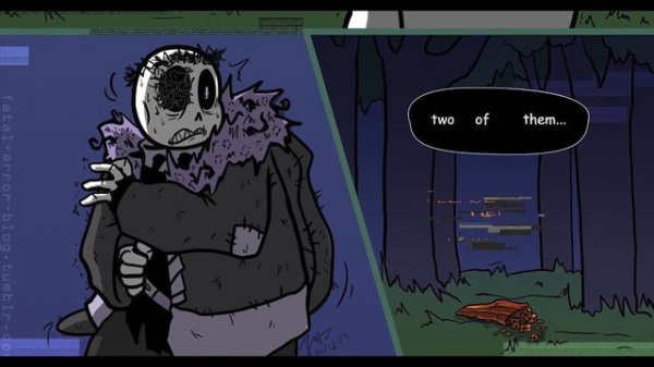 A Fatal_Error Has Occurred - глава 4【 Undertale Comic Dub 】
