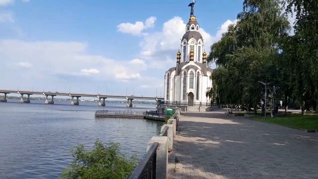 Ситуация с рекой Днепр, в городе Днепр. смотреть онлайн