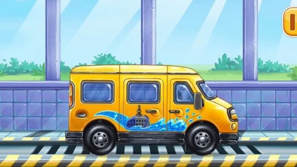 fun games construction fountain build - фонтан - стройка - веселые игры про машинки