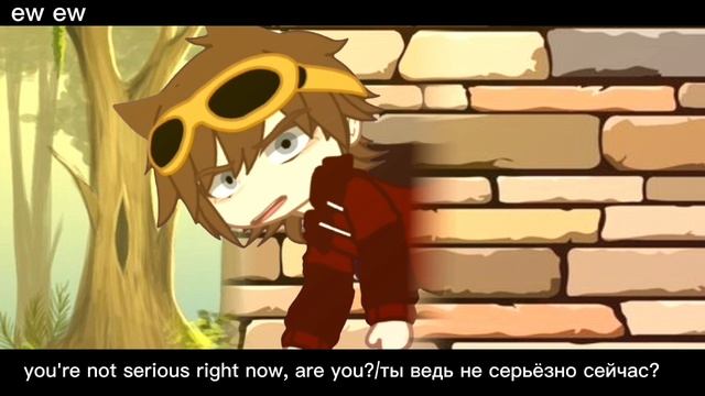 Gacha Club meme "—Tord stuck in the wall" tomtord AU eddsworld смотреть онлайн