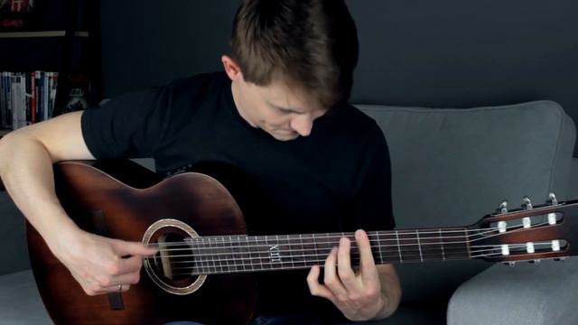 Podrick's Song (Jenny of Oldstones) goes DROPPED C on Classical Guitar (FREE TABS) смотреть онлайн
