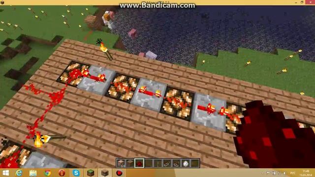 Как сделать механический свет в майнкрафте? смотреть онлайн