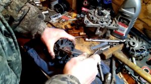 Замена подшипников в генераторе(деу джентра)