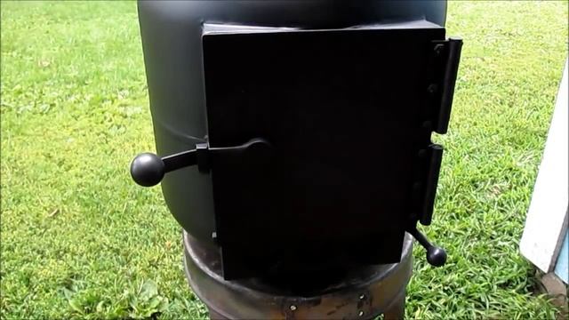 Flat Top- Square Door- Propane Tank Stove ( PROJECT DONE) смотреть онлайн