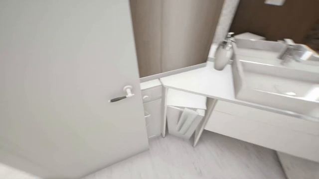 3D тур по 4x комнатной квартире. Визуализация интерьера. смотреть онлайн