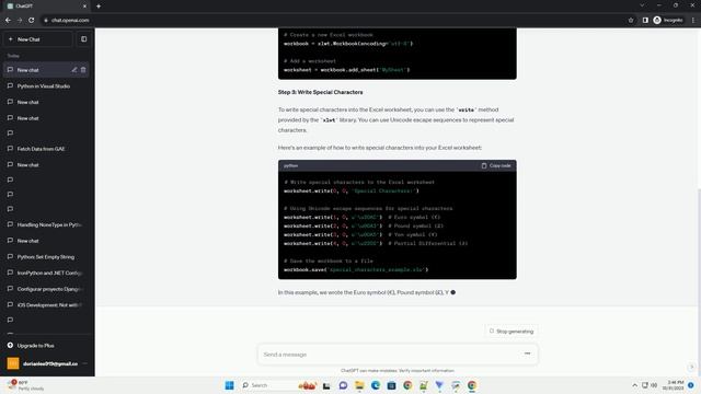 write special characters into excel table by python package pyExcelerator xlwt смотреть онлайн