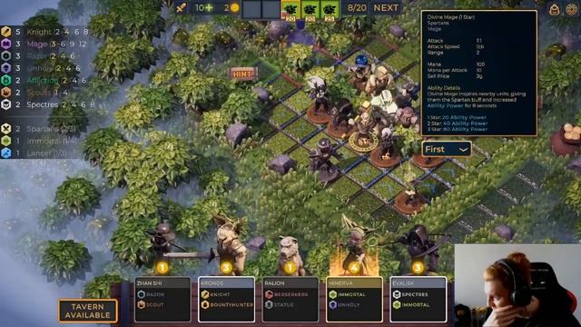 Tiny Tactics - TFT like Tower Defense - Gameplay Review смотреть онлайн
