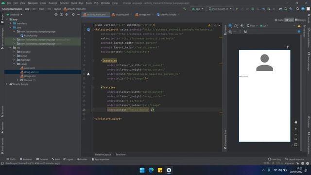 Custom Image and Add Language with Kotlin Android Studio | ENGLISH смотреть онлайн
