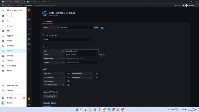 Statistics in Home Assistant with InfluxDB and Grafana смотреть онлайн