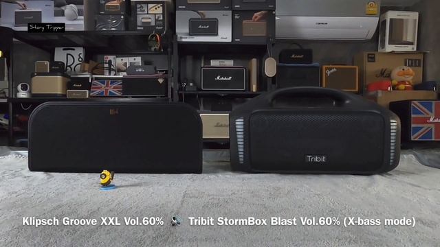 Klipsch Groove XXL vs Tribit StormBox Blast смотреть онлайн