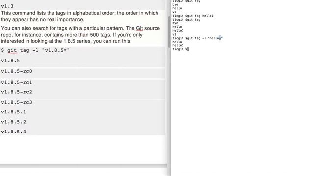 git tagging смотреть онлайн