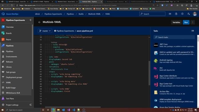Azure Pipelines: Classic vs Yaml - Build and Release comparison смотреть онлайн