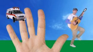 Finger Family Song - Emergency Vehicles with Matt | Action Song, Nursery Rhyme | Learn English Kids
