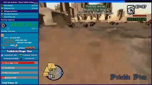 GTA San Andreas EXTREME Chaos Mod - Over 67 Hours! смотреть онлайн