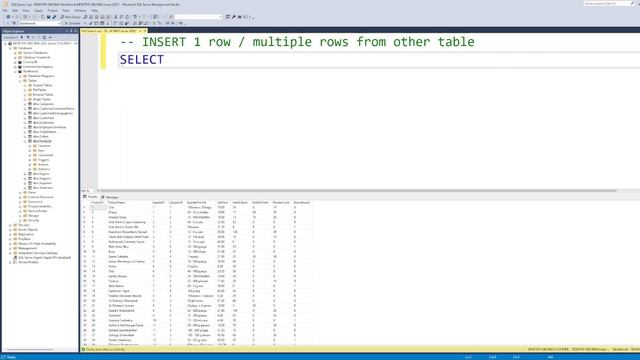 Microsoft SQL Server: INSERT 1 row explained in 6 minutes смотреть онлайн