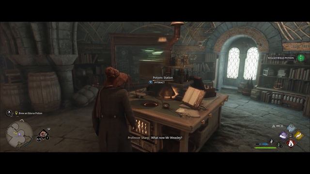 Potions with Professor Sharp - Hogwarts Legacy Episode #23 смотреть онлайн