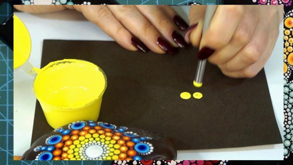 Инструмент дотс (dots)  для точечной росписи и дотара (point-to-point, dot-art)