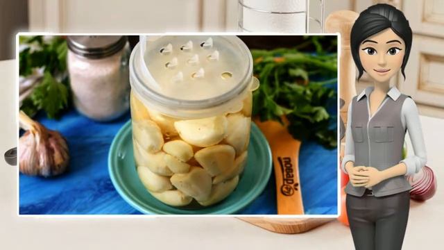 Маринованный чеснок зубчиками без стерилизации смотреть онлайн