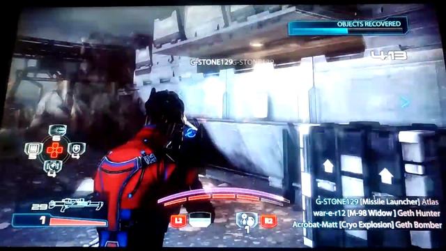 Asari Stasis Sniper!!! 20 headshots on Cerberus Platinum/ M-98 Widow/ Mass effect 3 смотреть онлайн