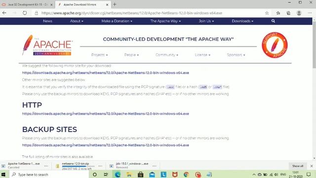 How to install java JDK and NetBeans in windows 10 operating system. смотреть онлайн