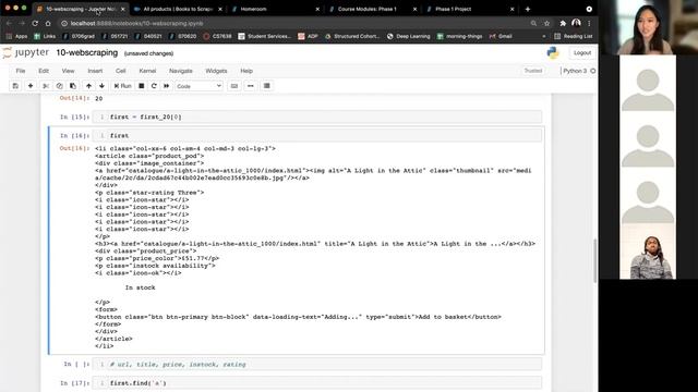 Topic 10: Web Scraping смотреть онлайн