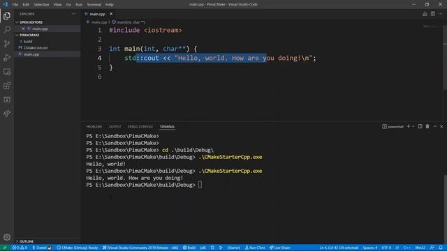 Set up VS Code to Build Modern C++ Projects with CMake (Gcc, Clang, Msvc) смотреть онлайн