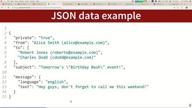 CS 193A 19wi Lecture 10 RESTful Web APIs смотреть онлайн